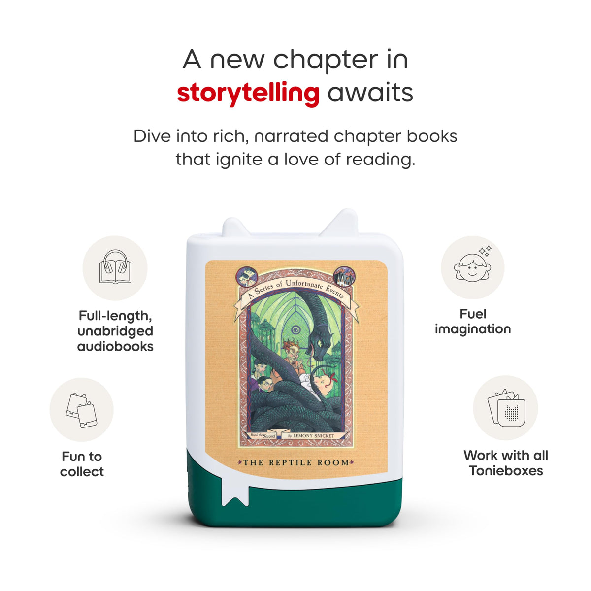 Tonies Wide Window: immersive narration for problem-solving and resilience.