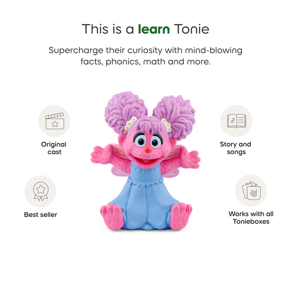 Tonies Abby Cadabby bedtime melodies for calming evenings.