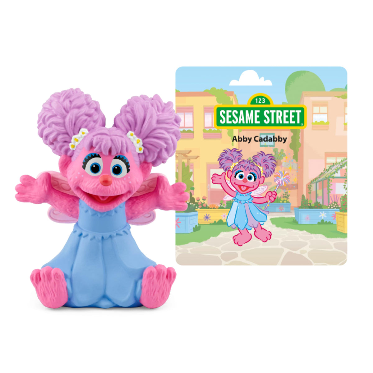 Tonies Abby Cadabby figurine with wand for imaginative play and language fun.