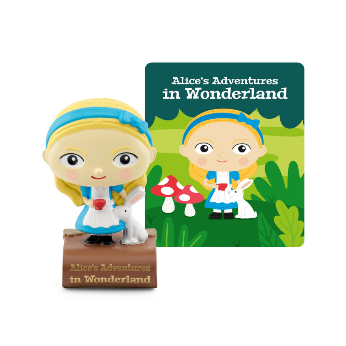 Tonies Alice Adventures figure close-up for imaginative storytelling and play.