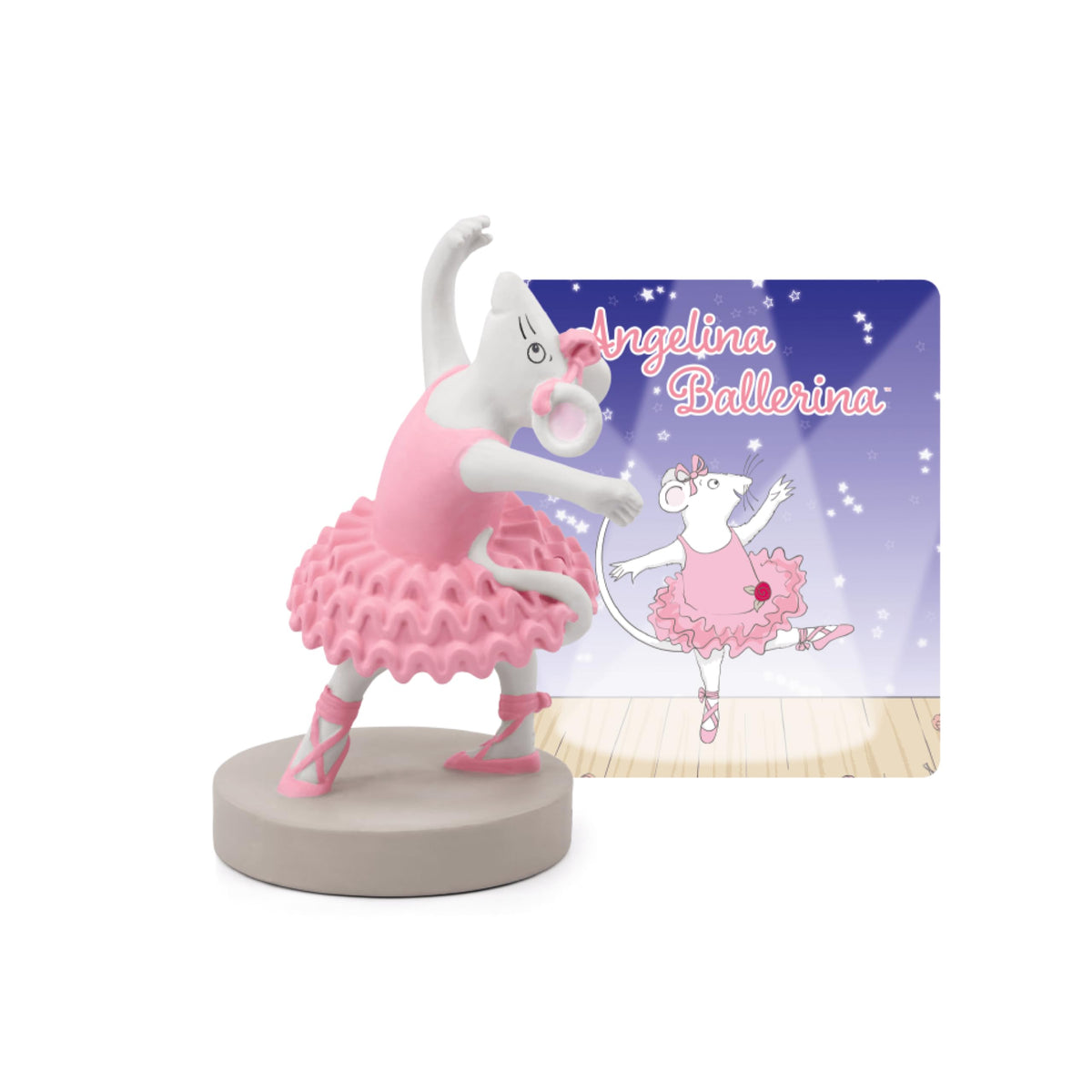 Tonies Angelina Ballerina figurine front view ready for Toniebox storytelling