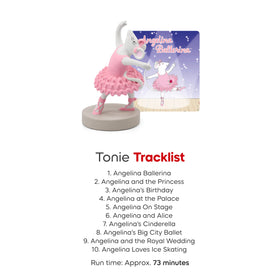 Tonies Angelina Ballerina figurine included with stories for imaginative play