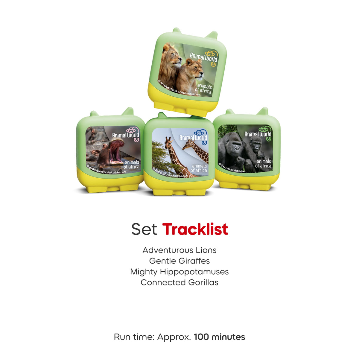 Tonies Animal World Africa Gorillas: connected storytelling about families and forests