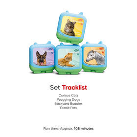 Tonies Animal World Backyard Buddies Tonie showcases everyday pets in playful environments.