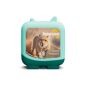 Tonies Animal World tracklist-highlight visual previews four adventures for curious minds.