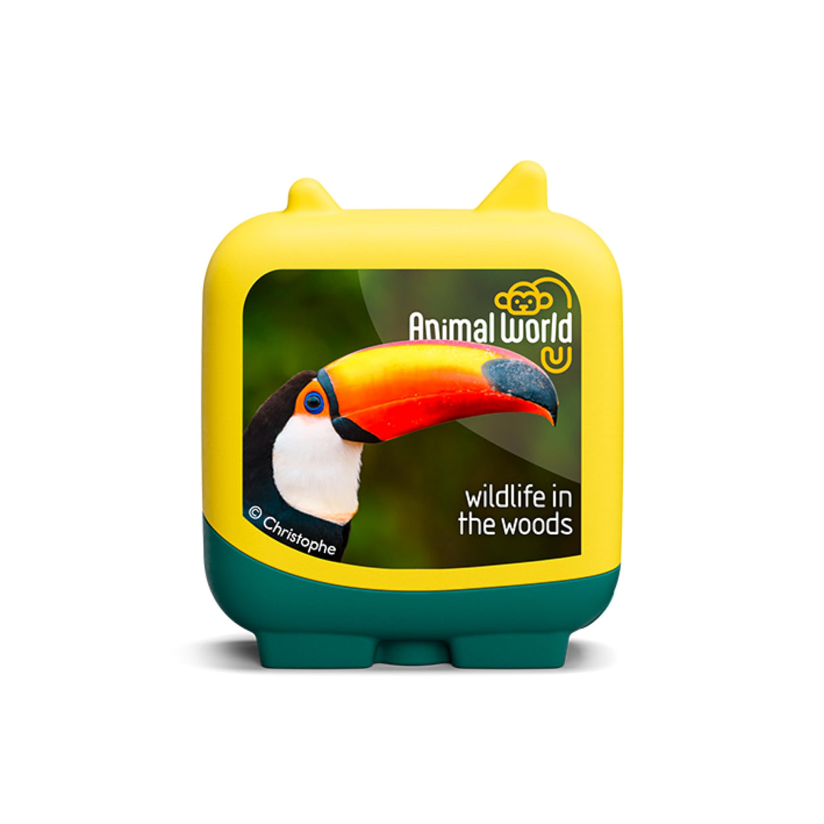 Tonies Animal World Wildlife in the Woods — Fun facts spark questions during adventures.