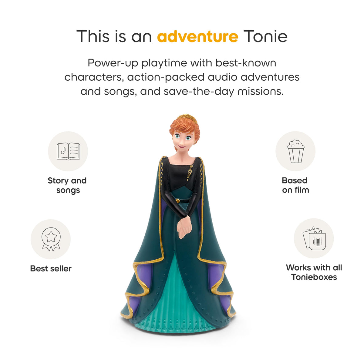 Tonies Anna and Elsa voyage scene inspires cooperative pretend play.