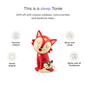 Tonies Bedtime Songs with Toniebox setup demonstrating quick, kid-friendly playback.