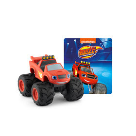 Tonies Blaze Audio Figurine in Axle City adventure promotes imaginative play and listening.