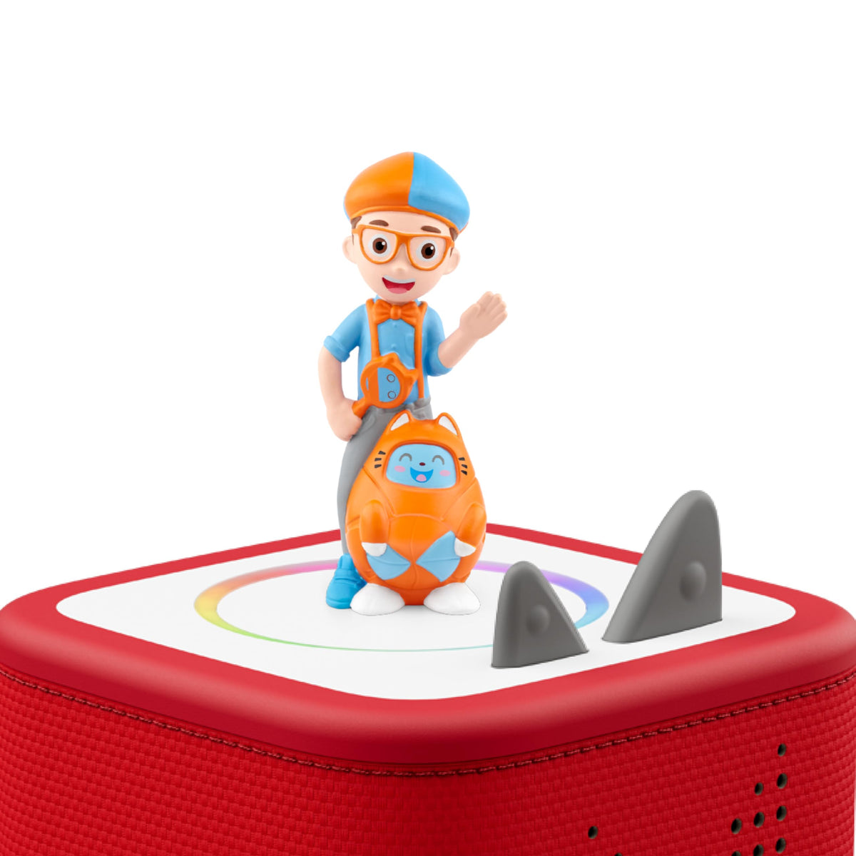 Tonies Blippi mobile on a farm scene supports storytelling and exploration