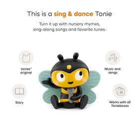 Tonies Bugs setup with child-friendly listening session to boost focus during playtime.