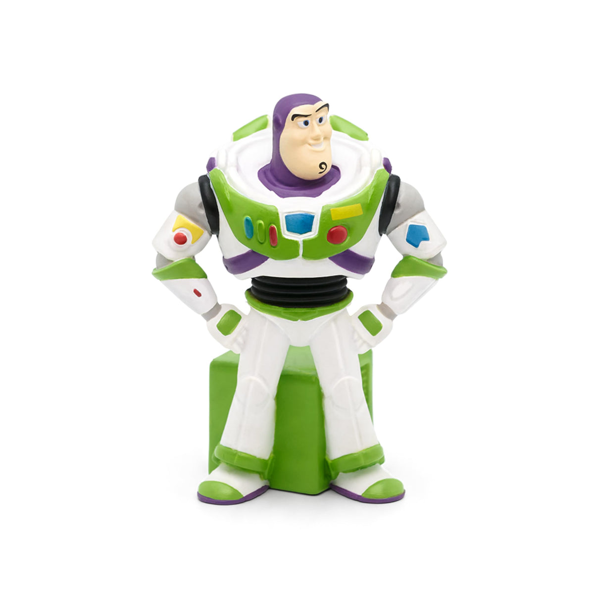 Buzz Lightyear figurine on Toniebox ready to start music and stories