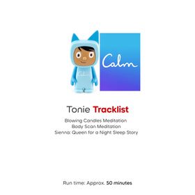 Tonies Calm Mindfulness Toniebox-ready design works with Toniebox players.