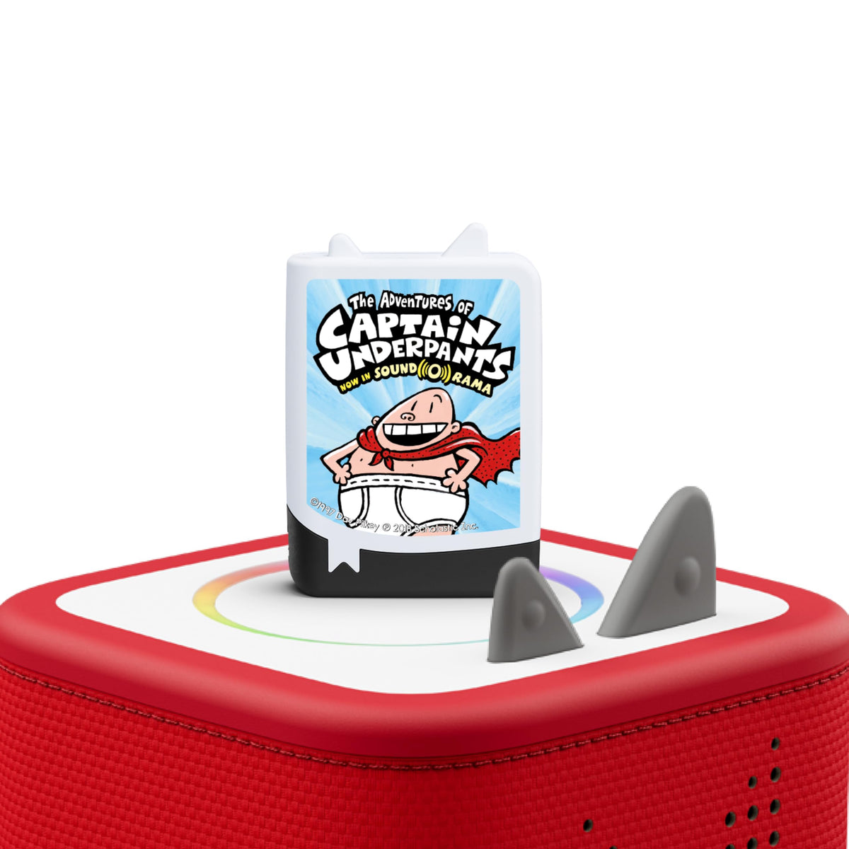 Tonies Captain Underpants characters George and Harold illustration sparks imagination during audio adventures