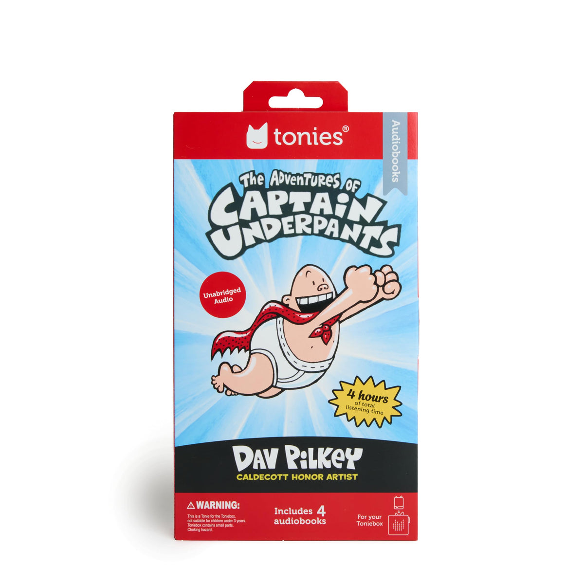 Tonies Captain Underpants extraterrestrial cafeteria ladies image hints at humor