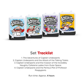 Tonies Captain Underpants Len Forgione narration provides clear voice
