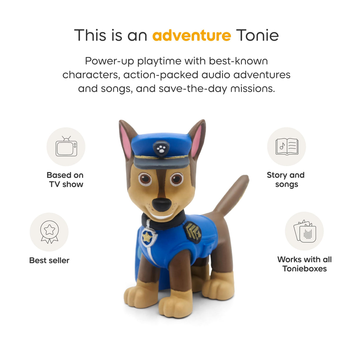 Tonies Chase mission paw quest image invites adventure and problem solving