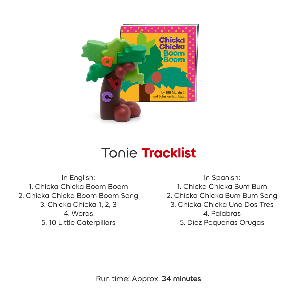 Tonies bilingual listening scene featuring English and Spanish audio