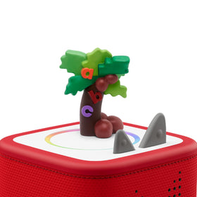 Tonies box content with the figurine ready for family storytime