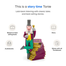 Tonies chocolate factory scene captures a magical factory atmosphere.