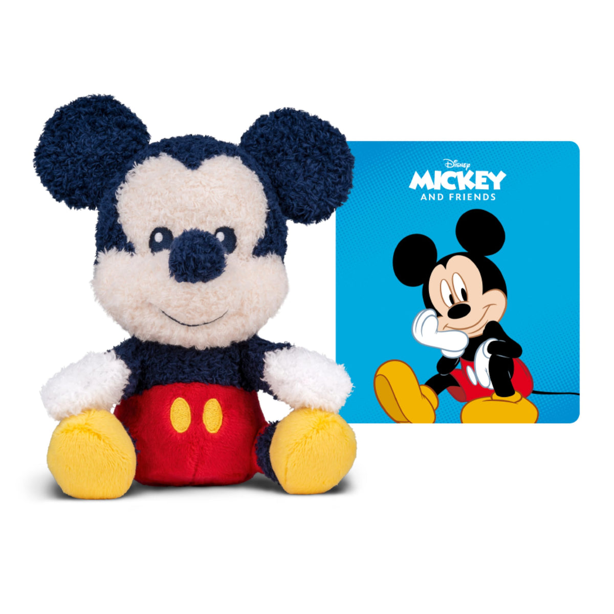 Tonies Mickey stories unfold in vibrant scenes for imaginative play.