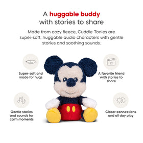Tracklist artwork showing eight stories for Mickey adventures.