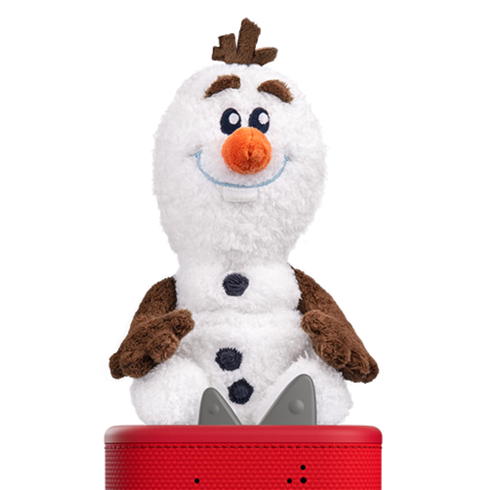 Tonies Cuddle Olaf plush, front view, cozy storytelling moments.