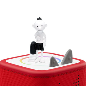 Tonies Diary of a Wimpy Kid figurine side view highlighting the collectible character.