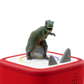 Tonies dinosaur paleontologist Nizar Ibrahim storytime, sparks imagination and early science interest.