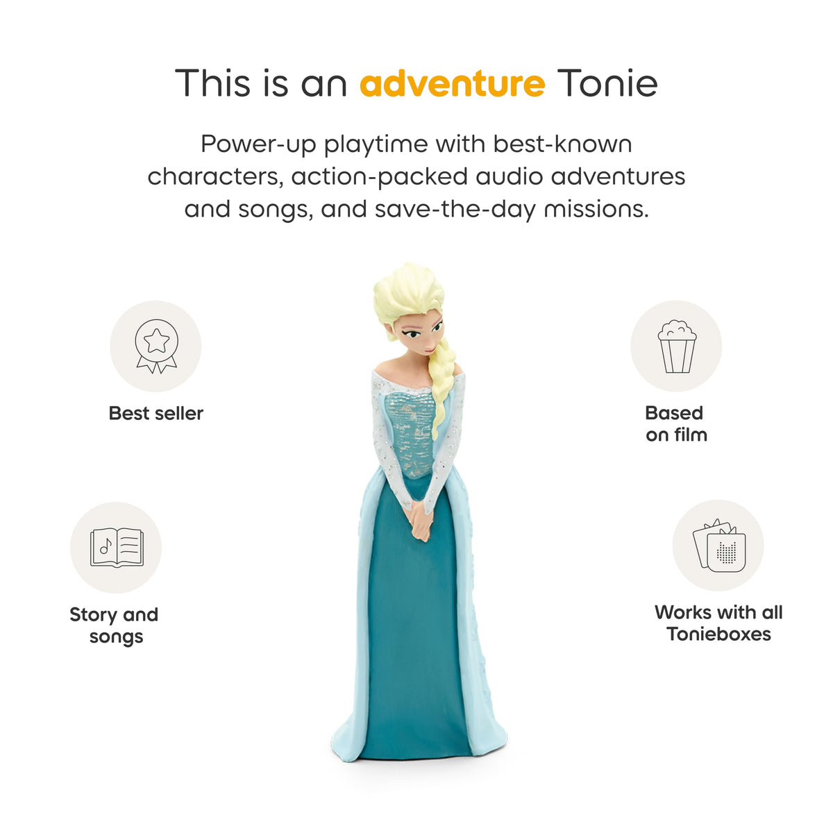 Tonies Disney Frozen Elsa audio figurine delivers kid-friendly tunes