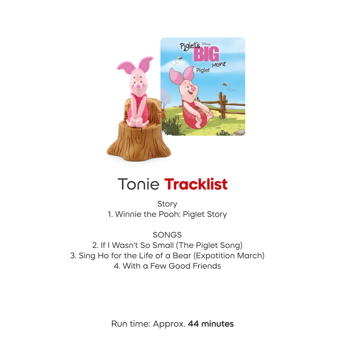 Gift-ready packaging showcases a Disney Piglet collectible