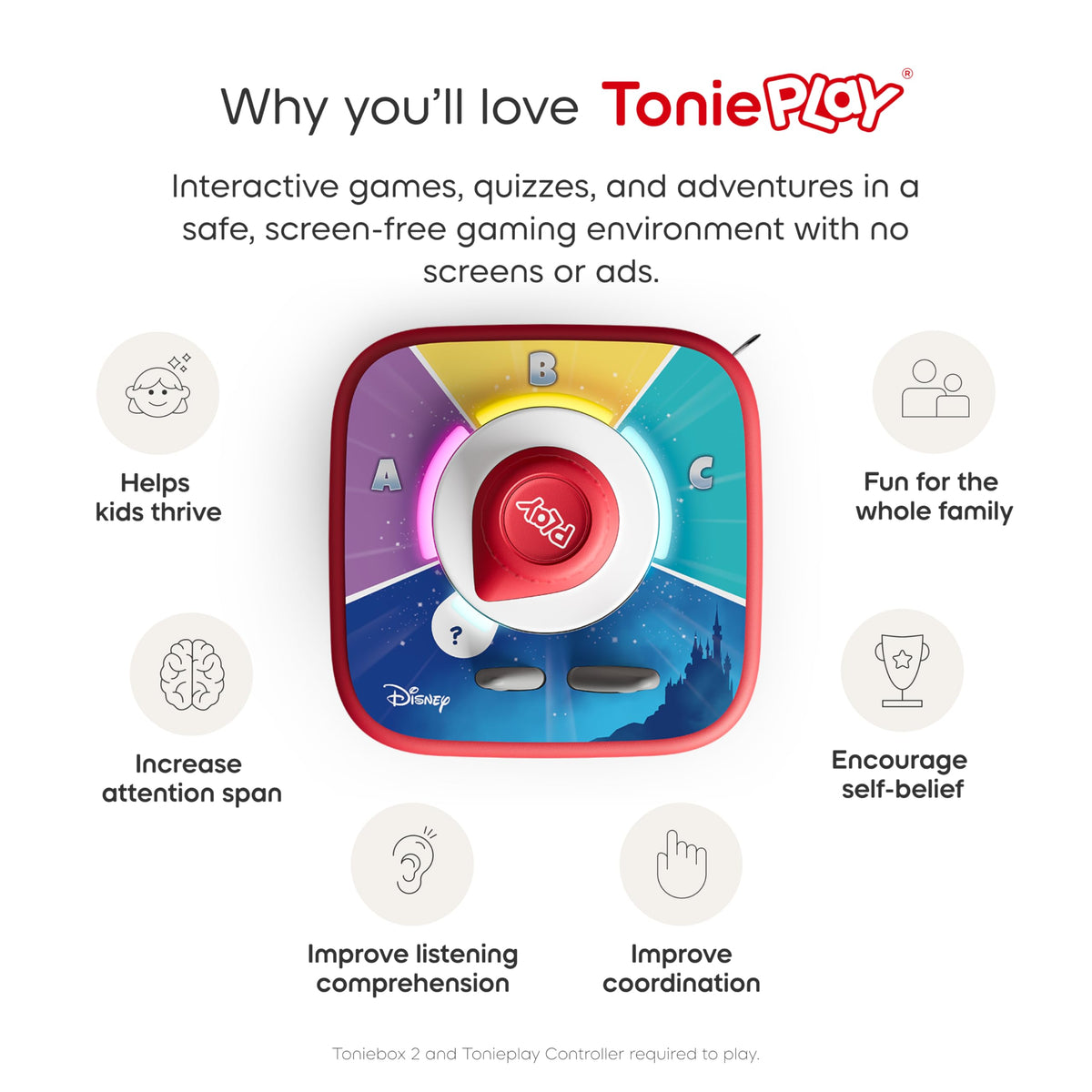 Tonies Disney Quiz Kingdom Toniebox 2 compatibility setup