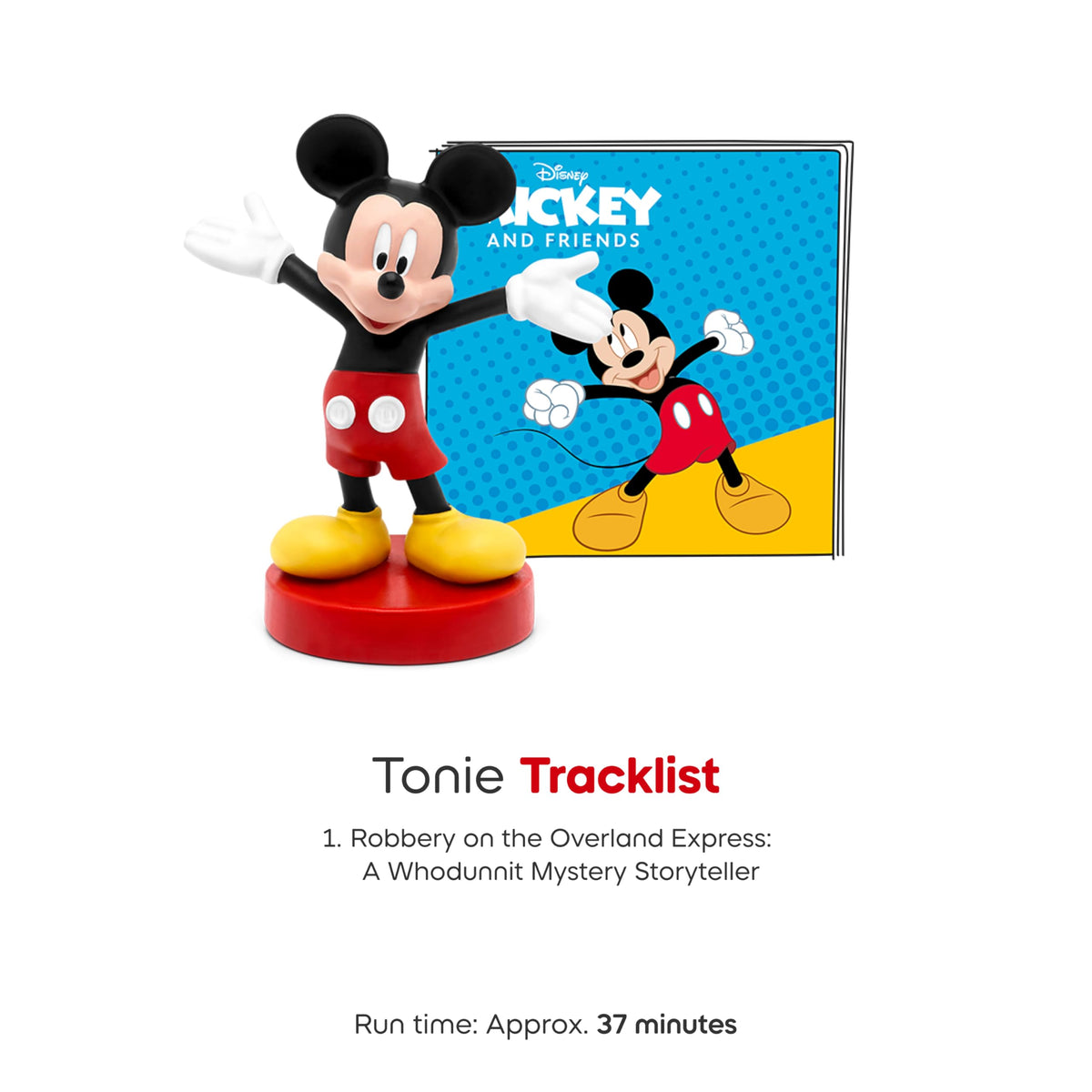 Tonies Mickey Mouse creative audio toy ready for Toniebox play.