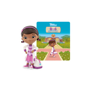Tonies Doc McStuffins figurine close-up for engaging audio play.
