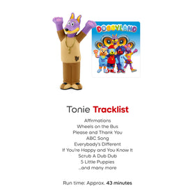 Tonies Bow Wizzle setup for classroom-friendly listening time