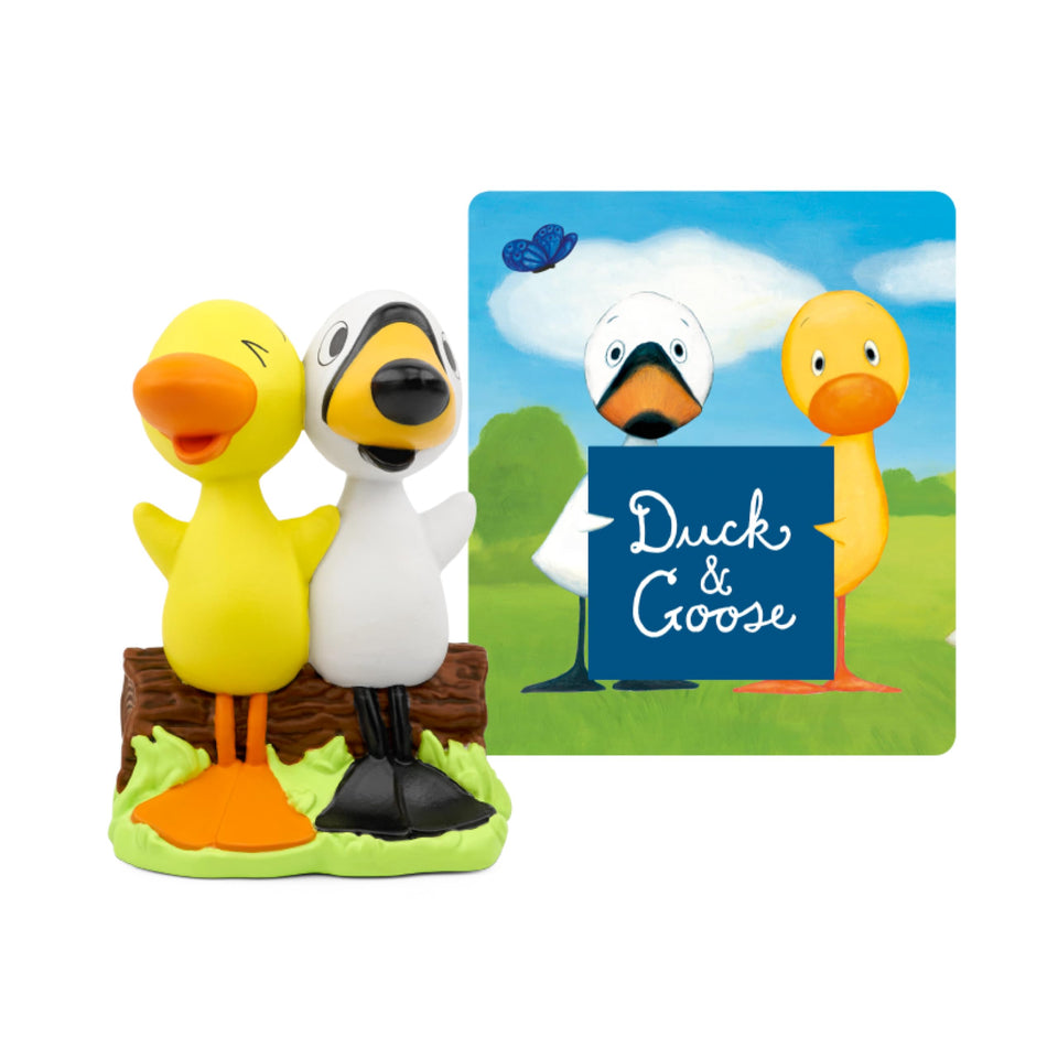 Tonies Duck and Goose figurine close-up for imaginative storytelling on Toniebox