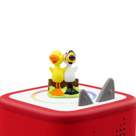 Tonies Duck and Goose with four stories demonstrates cooperative play and listening
