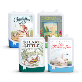 Tonies E.B. White Collection cover photo, ideal for family listening sessions and bedtime storytelling.