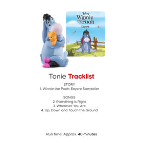 Tonies Eeyore songs clip scene with sing-along tunes to brighten playtime.