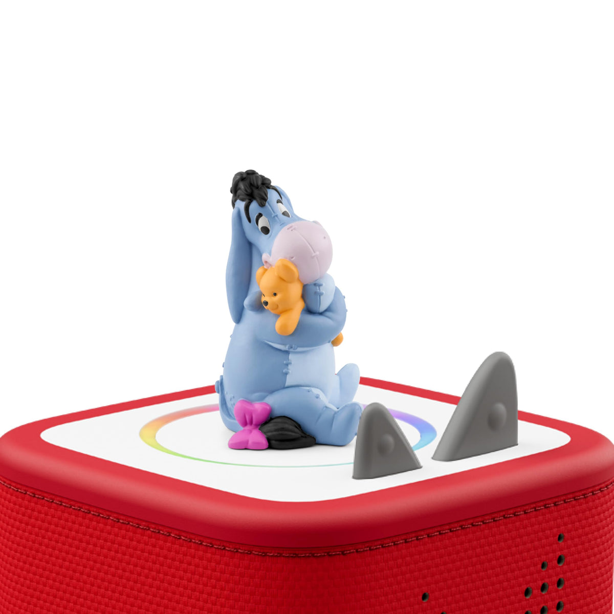 Tonies Eeyore tail-lost scene promotes problem-solving through playful storytelling.