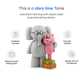 Tonies Elephant Piggie figurine close-up detail highlights character charm