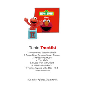 Tonies Elmo dancing-party moment ideal for active sing-along sessions.
