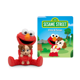 Tonies Elmo & Tango figurine on Toniebox delivering Sesame Street adventures