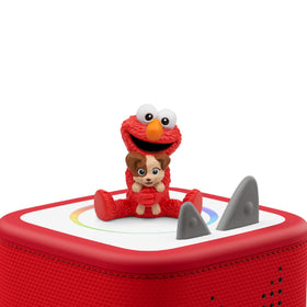 Tonies Elmo & Tango story and song card displaying seven stories and eight songs