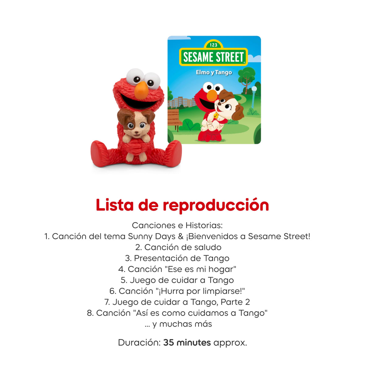 Requiere Toniebox para reproducir el audio, vendido por separado