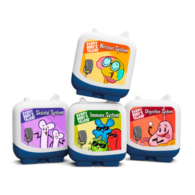 Tonies Every Body's Talkin' Clever Set 4-pack box showing colorful packaging for kids.