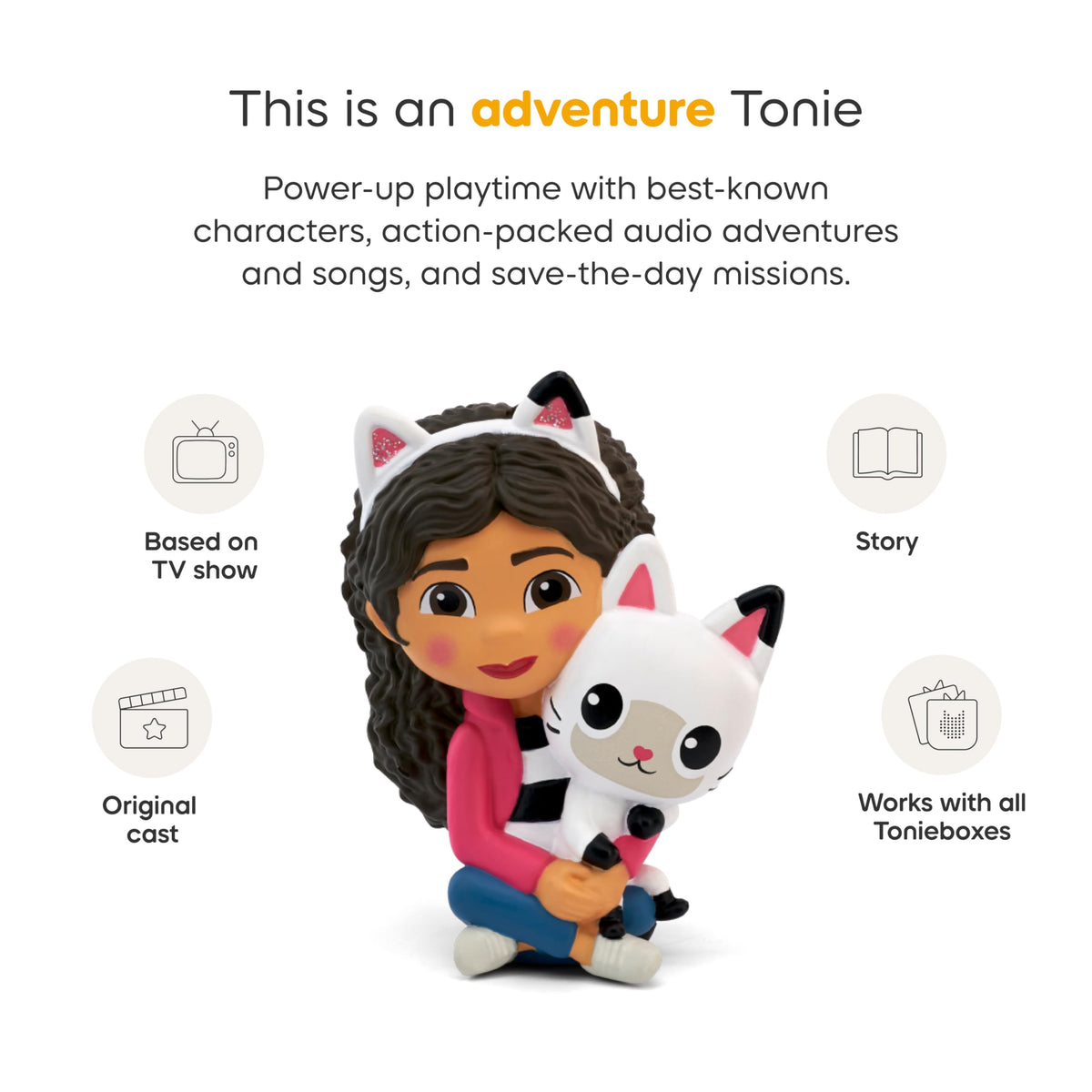 Tonies Gabby’s Dollhouse figurine Fairy Festival sparks fantasy playtime.