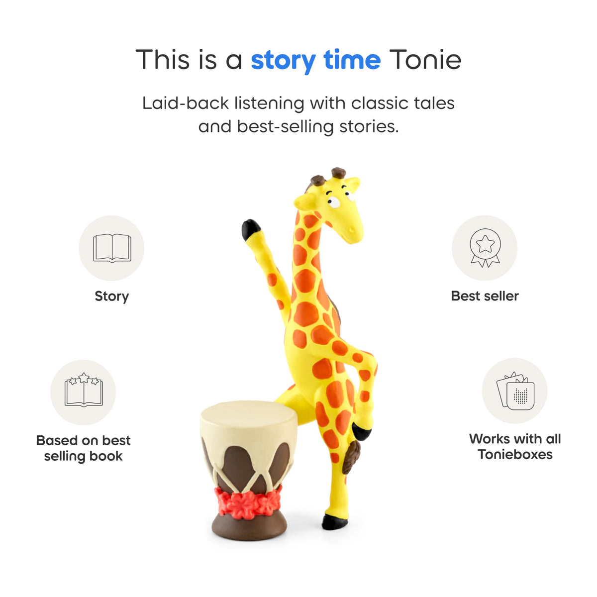 Tonies Gerald song track offers catchy tunes that spark singing along.