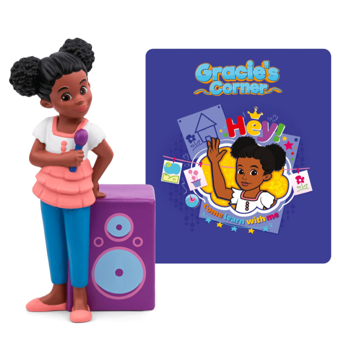 Tonies Gracie's Corner figurine with 16 songs for early learning at home.