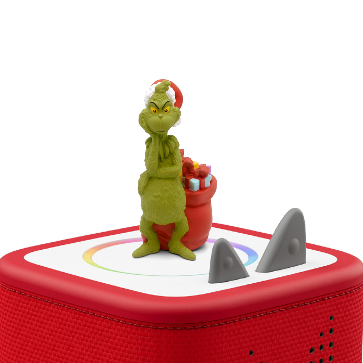 Tonies Grinch figurine on Toniebox for family storytelling